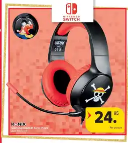 Carrefour Gamingheadset One Piece aanbieding
