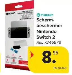 Carrefour Schermbeschermer Nintendo Switch 2 aanbieding