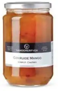 Hanos Vandererfven confituren en chutneys gekruide mango aanbieding