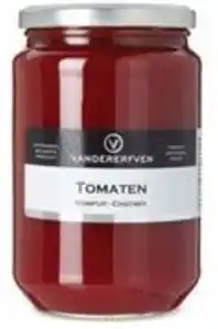 Hanos Vandererfven confituren en chutneys tomaten aanbieding