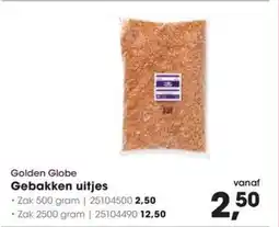 Hanos Golden globe gebakken uitjes aanbieding