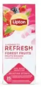Hanos Lipton thee forest fruit aanbieding