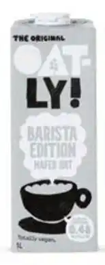 Hanos Oatly haverdrink barista aanbieding