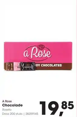 Hanos A Rose Chocolade aanbieding