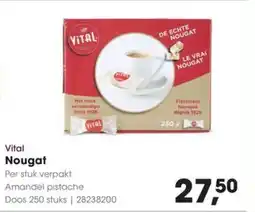 Hanos Vital Nougat aanbieding