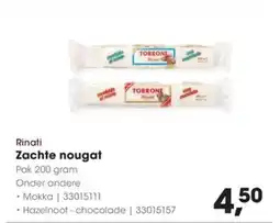 Hanos Rinati Zachte nougat aanbieding