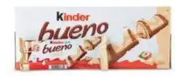 Hanos Kinder chocolade bueno wit aanbieding