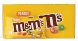 Hanos M&m's chocolade pinda aanbieding