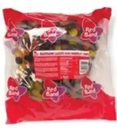 Hanos Red band snoepgoed dropfruit duo's aanbieding