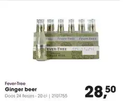 Hanos Fever-Tree Ginger beer aanbieding