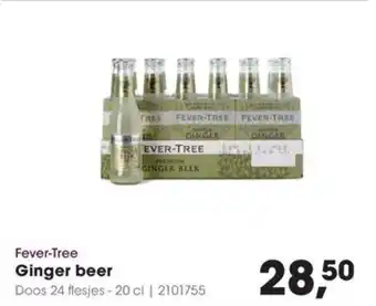 Hanos Fever-Tree Ginger beer aanbieding