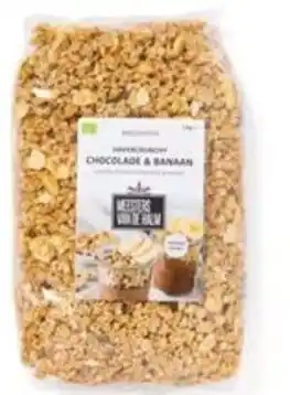 Hanos Meesters van de halm ontbijtgranen havercrunchy chocolade banaan aanbieding