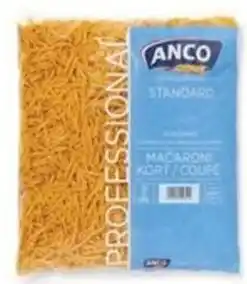 Hanos Anco professional pasta macaroni standard aanbieding