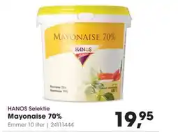 Hanos Hanos selektie mayonaise 70% aanbieding