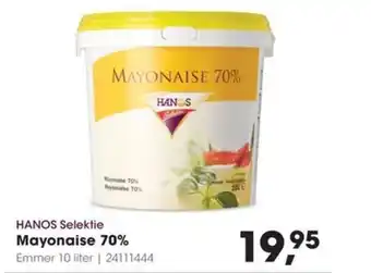 Hanos Hanos selektie mayonaise 70% aanbieding