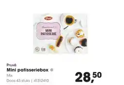 Hanos Pruvé mini patisseriebox aanbieding