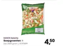 Hanos Hanos selektie soepgroenten aanbieding