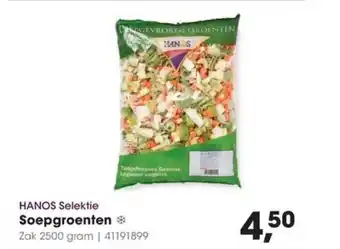 Hanos Hanos selektie soepgroenten aanbieding