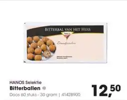 Hanos Hanos selektie bitterballen aanbieding