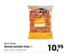 Hanos Farm frites sweet potato fries aanbieding