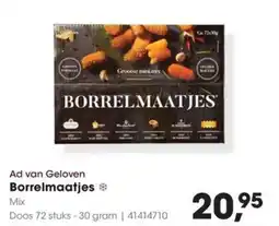 Hanos Ad van geloven borrelmaatjes aanbieding
