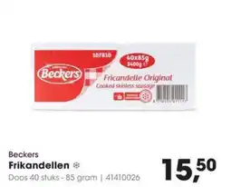 Hanos Beckers Frikandellen aanbieding