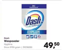 Hanos Dash waspoeder hygiëne aanbieding