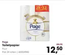 Hanos Page Toiletpapier aanbieding