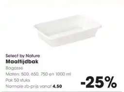 Hanos Select by nature maaltijdbak aanbieding