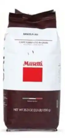 Hanos Musetti espressobonen miscela aanbieding