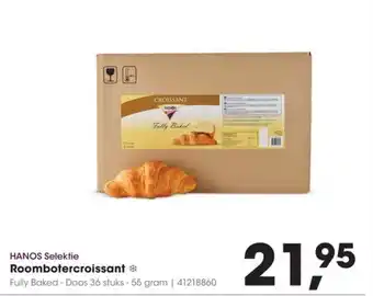 Hanos Hanos selektie roombotercroissant aanbieding