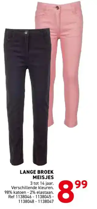 Trafic Lange broek meisjes aanbieding