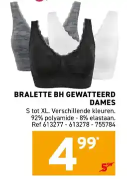 Trafic Bralette bh gewatteerd dames aanbieding