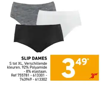 Trafic Slip dames aanbieding