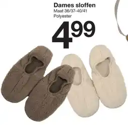 Zeeman Dames sloffen aanbieding