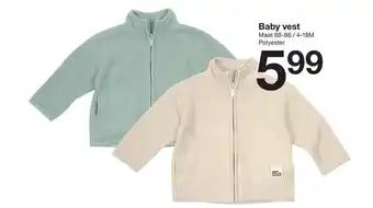 Zeeman Baby vest aanbieding