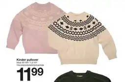Zeeman Kinder pullover aanbieding