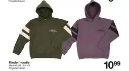 Zeeman Kinder hoodie aanbieding