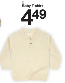 Zeeman Baby T-shirt aanbieding