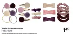 Zeeman Kinder haaraccessoires aanbieding
