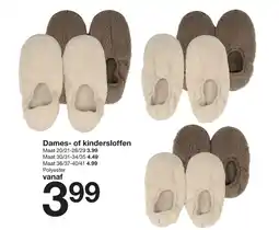Zeeman Dames of kindersloffen aanbieding