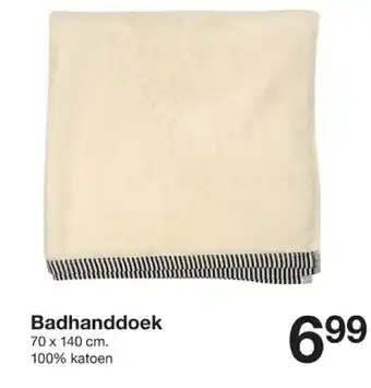 Zeeman Badhanddoek aanbieding