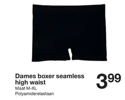 Zeeman Dames boxer seamless high waist aanbieding