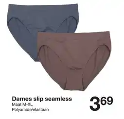 Zeeman Dames slip seamless aanbieding