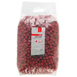 Decathlon Boilies voor karper Wellmix 20 mm 10 kg aardbei aanbieding