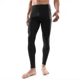 Decathlon Heren Wintersport thermobroek van wol Ultimate Knoll Zwart aanbieding
