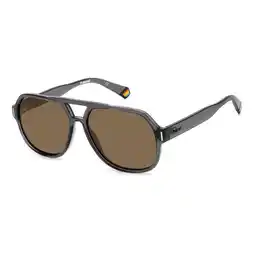 Decathlon Polaroid 6193/S KB7 gepolariseerde zonnebril, kleur grijs / bruin aanbieding