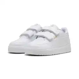 Decathlon Shuffle Downtown lage sneakers voor kinderen PUMA White Gold aanbieding