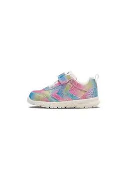 Decathlon Elastische Veters Sportschoen Low Crosslite Glitter Uniseks Kinderen HUMMEL aanbieding