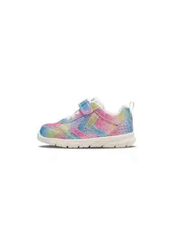 Decathlon Elastische Veters Sportschoen Low Crosslite Glitter Uniseks Kinderen HUMMEL aanbieding